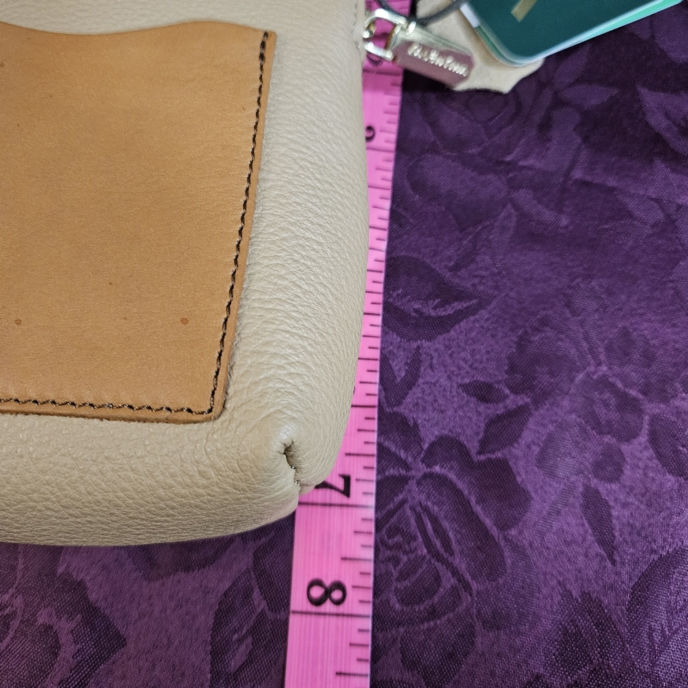 Valentina Pebble Leather Crossbody Phone Case Purse NWT - Picture 7 of 13